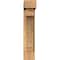 Ekena Millwork Imperial Block Smooth Bracket w/ Offset Brace, Western Red Cedar, 5 1/2"W x 16"D x 28"H BKT0604X16X28IMP05SWR - alternate 4